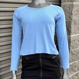 No Boundaries blue long sleeve